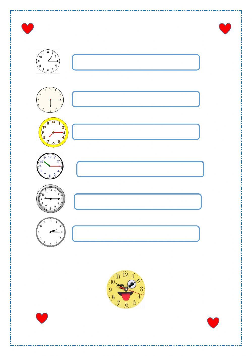 Quelle heure est-il?