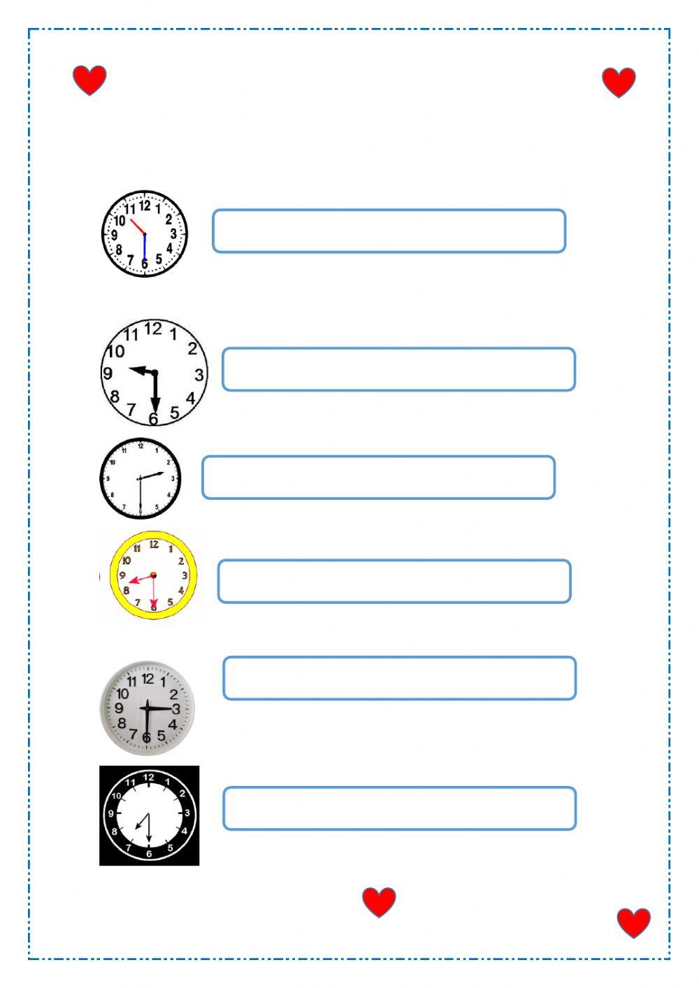 Quelle heure est-il?