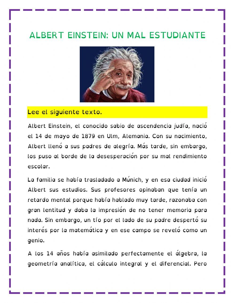 Albert Einstein