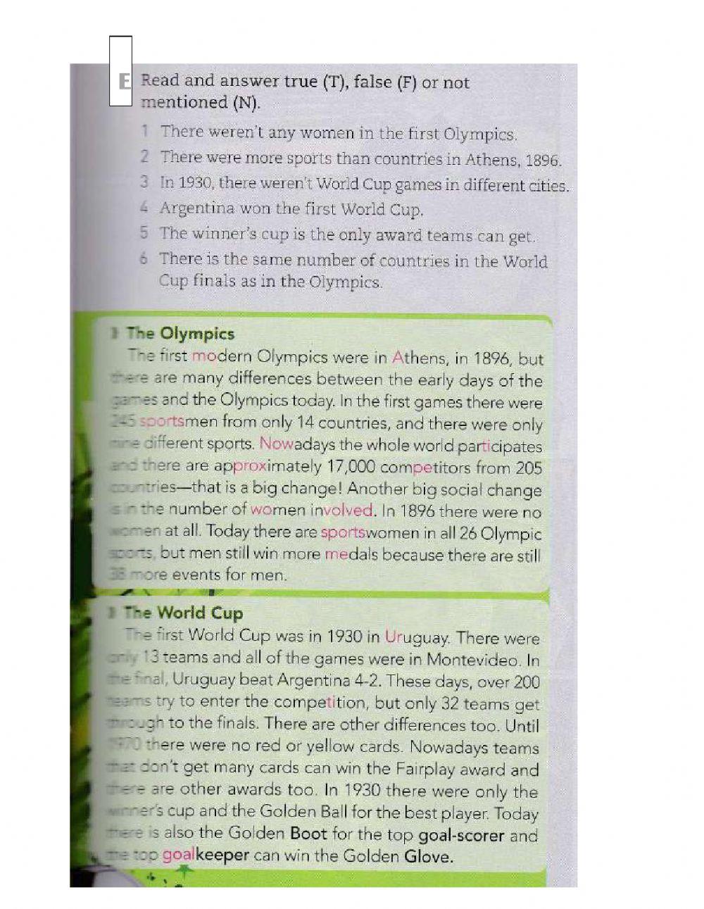 Review unit 5 and 6 ID1B