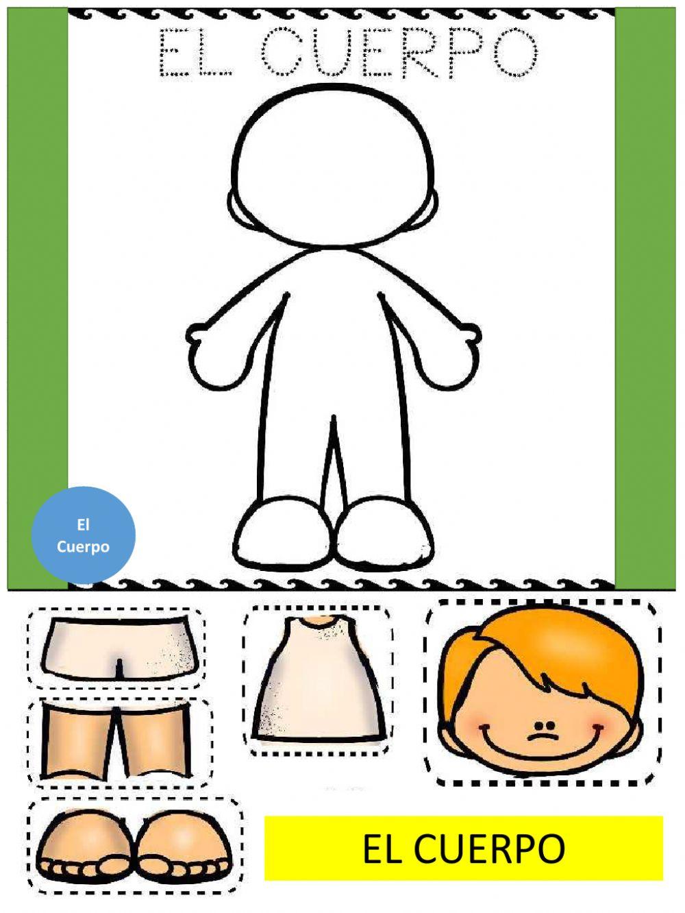 Drag and drop: Body parts