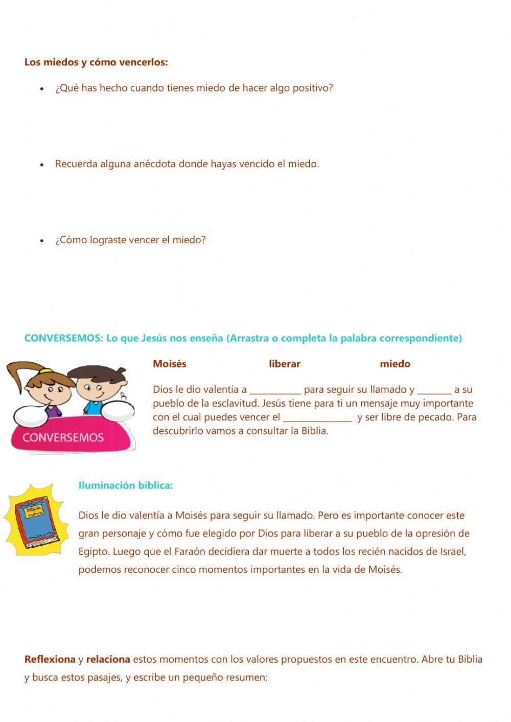 La valentia de Moisés