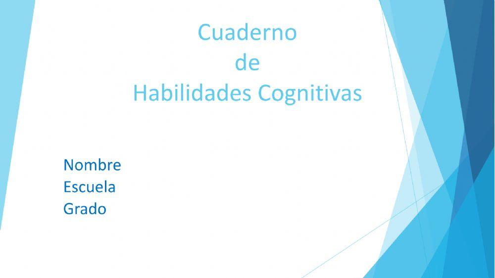 Cuadernillo  cognitivo  parte 2