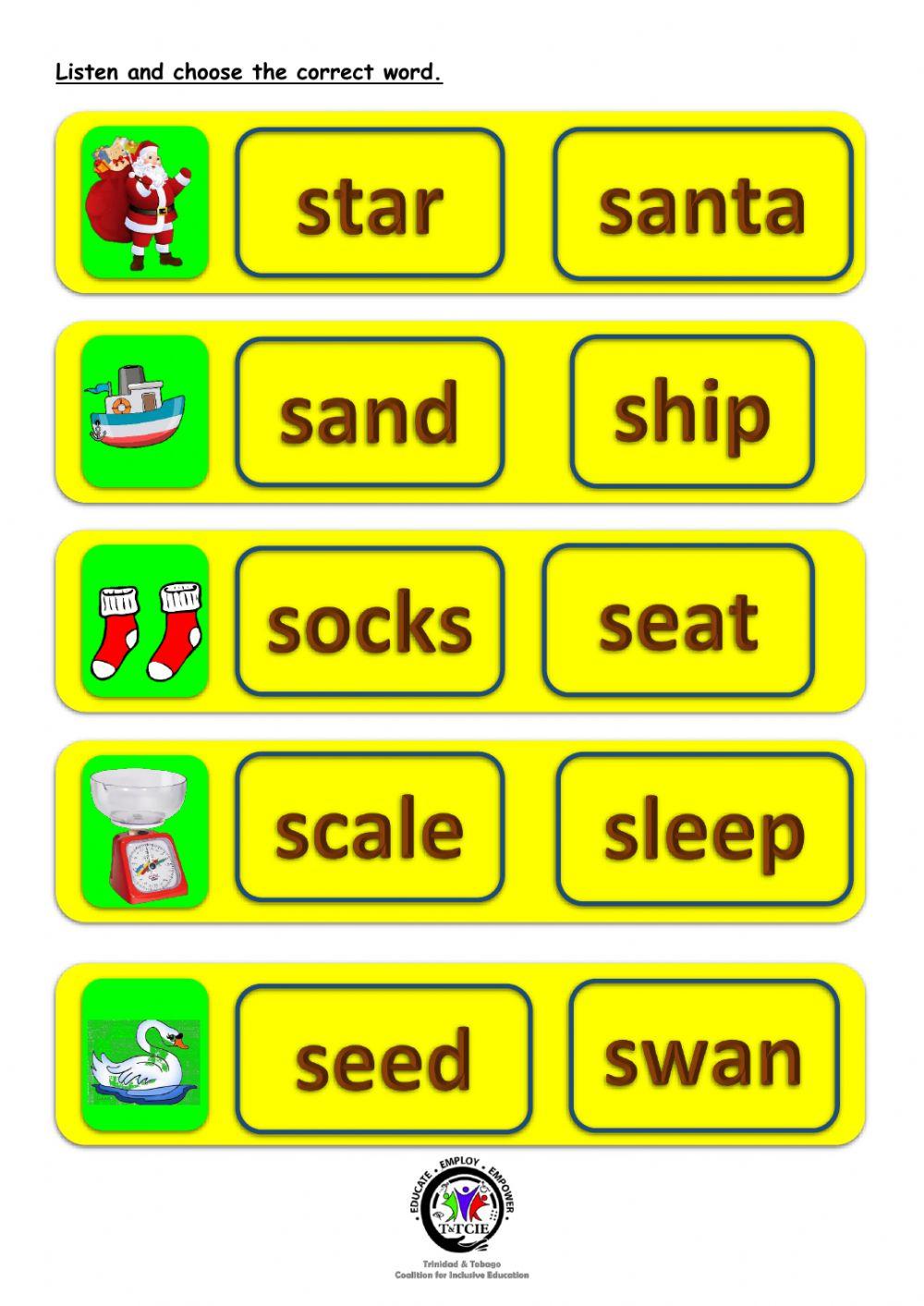 Learning Letter S  s
