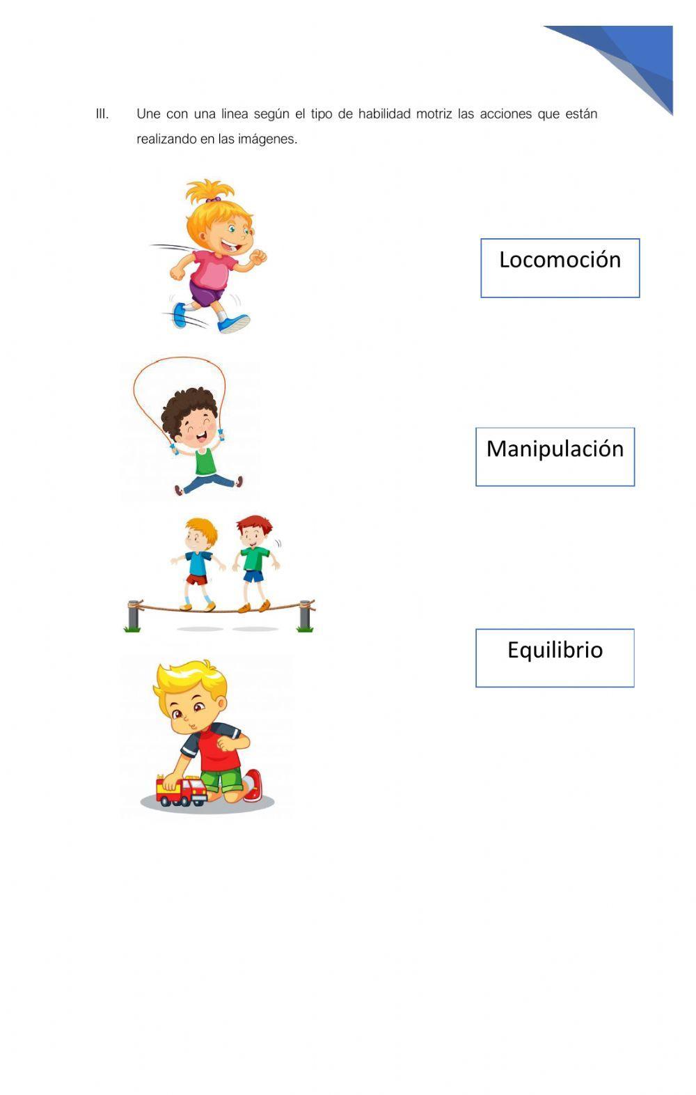 Habilidades motrices y aparato locomotor