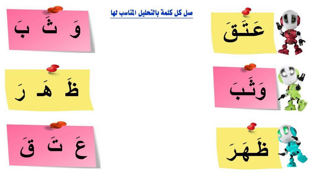 تحليل الكلمات1