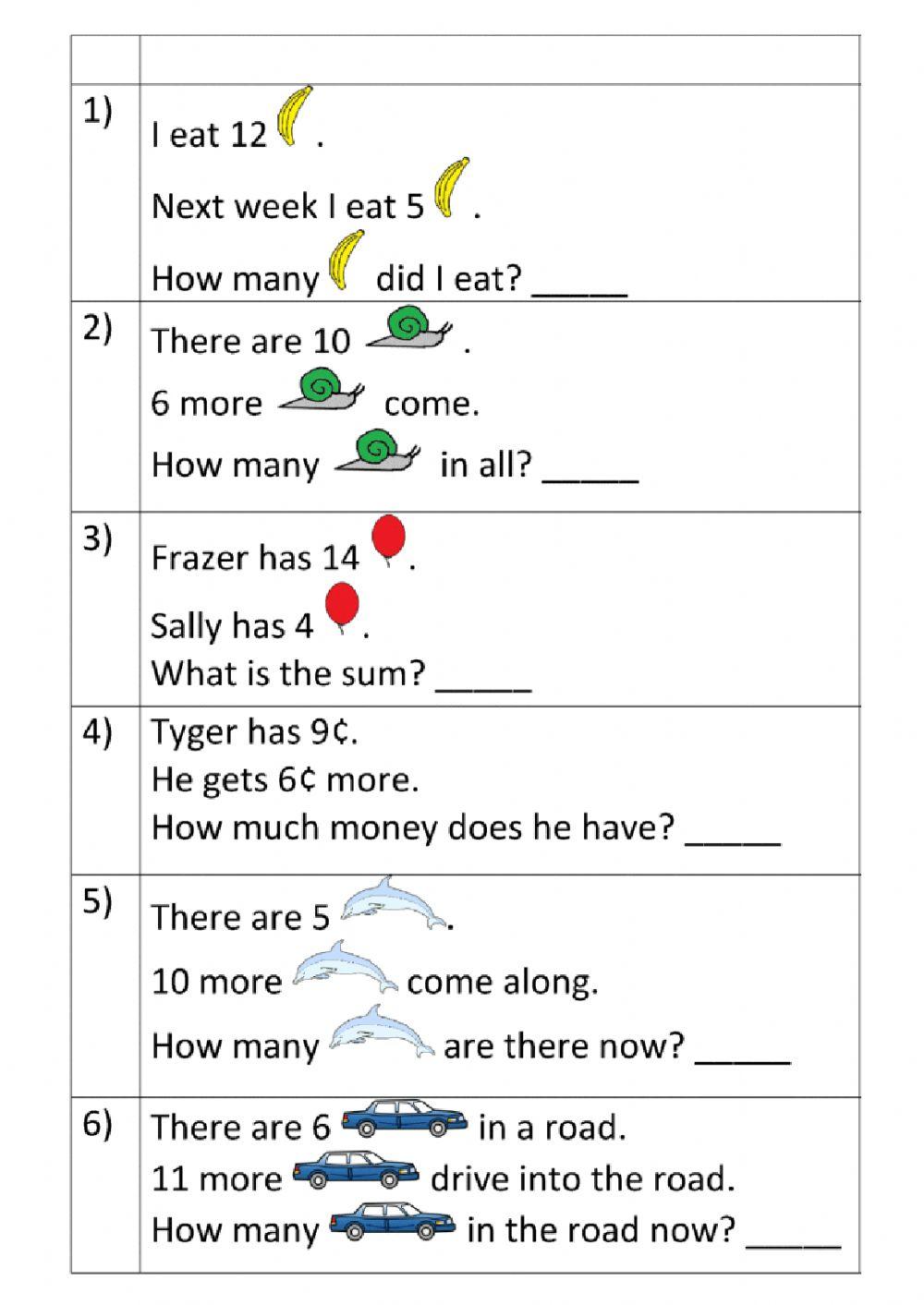 494771 problem solving shama 1 liveworksheets