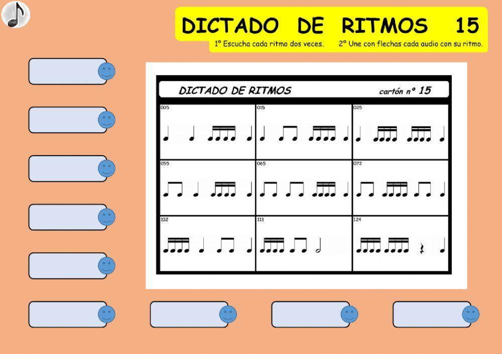 DICTADO DE RITMOS 15