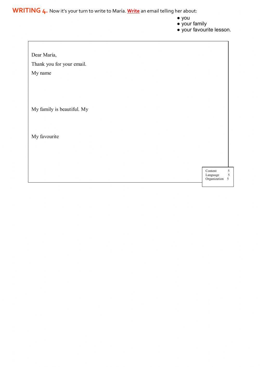 Practice for test December 2020