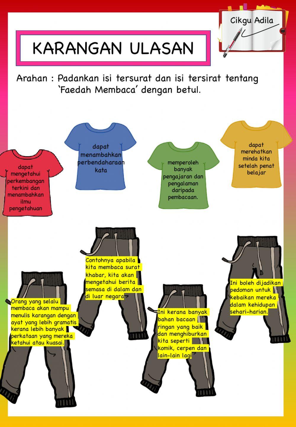 Latihan karangan ulasan