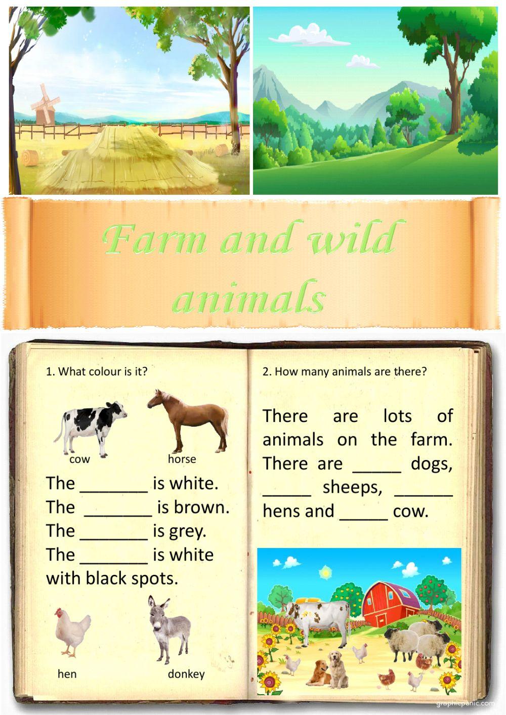 Farm and wild animals