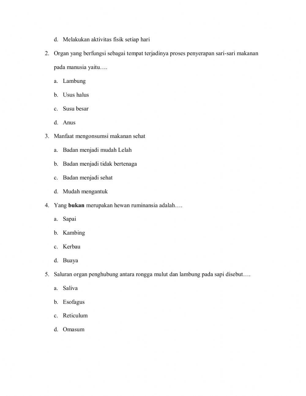 Penilaian tema 3 subtema 1