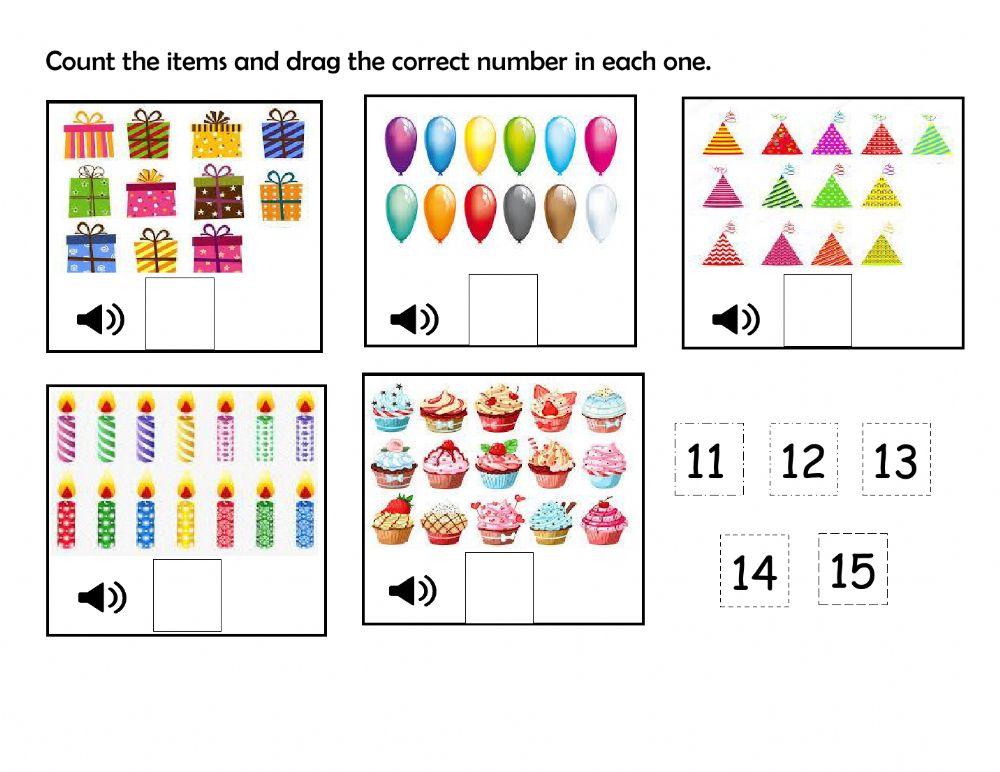 Number 11-15 Number 11-15