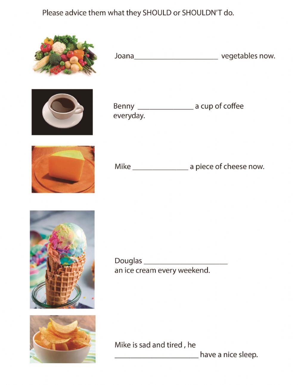 Present Simple and Continuous, Should Should, Like, Don't Liken't,