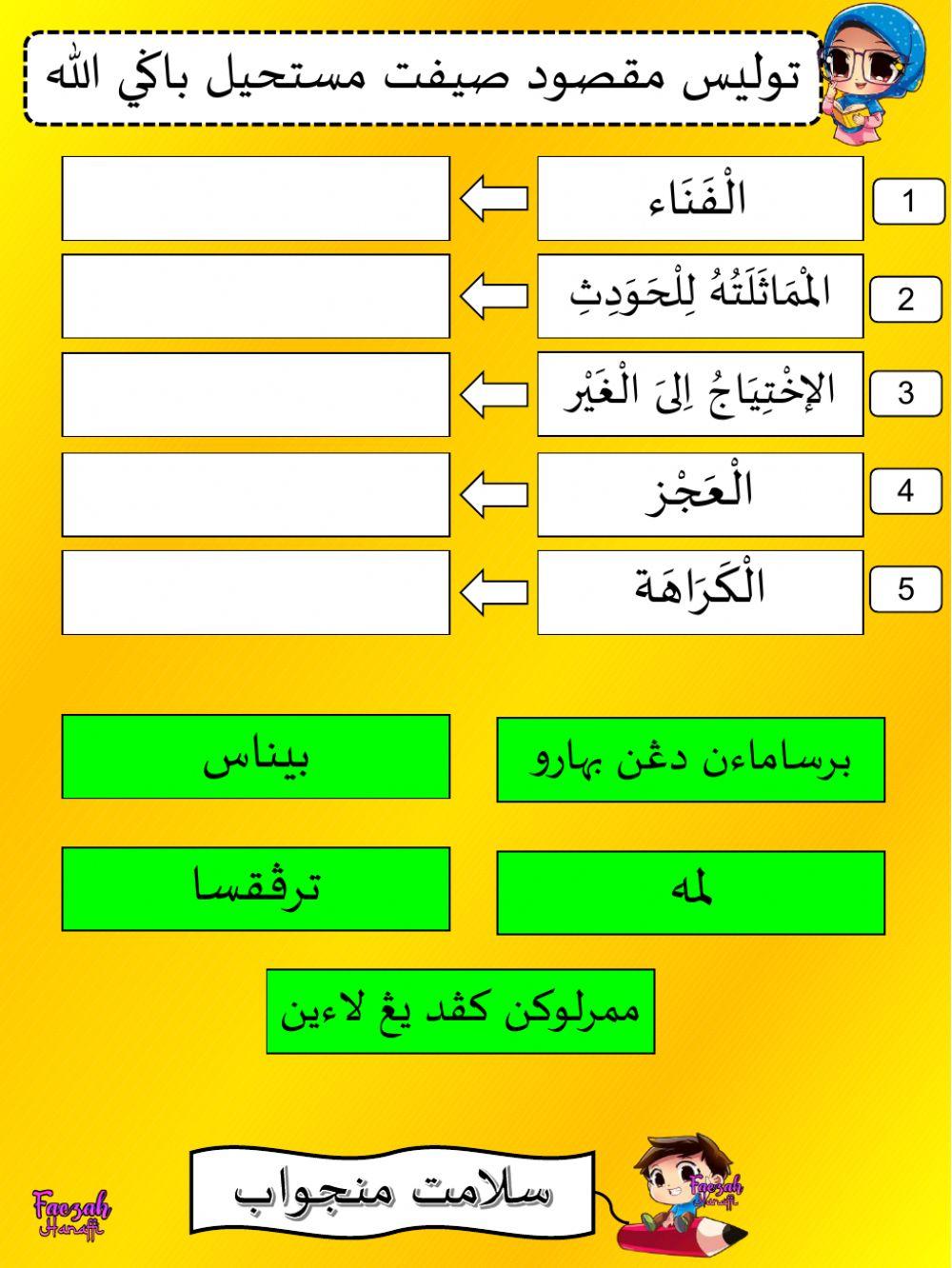 SIfat Mustahil Bagi Allah