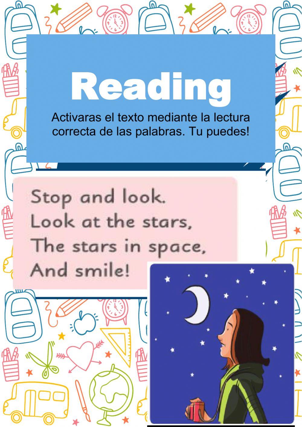 Phonics of sm, st,sp and sk