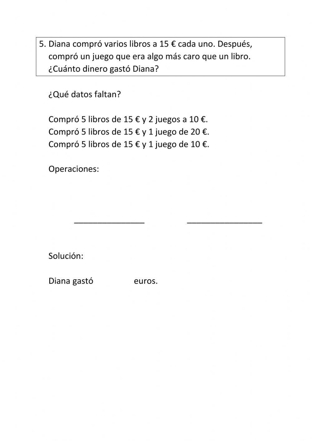 Resolución de problemas