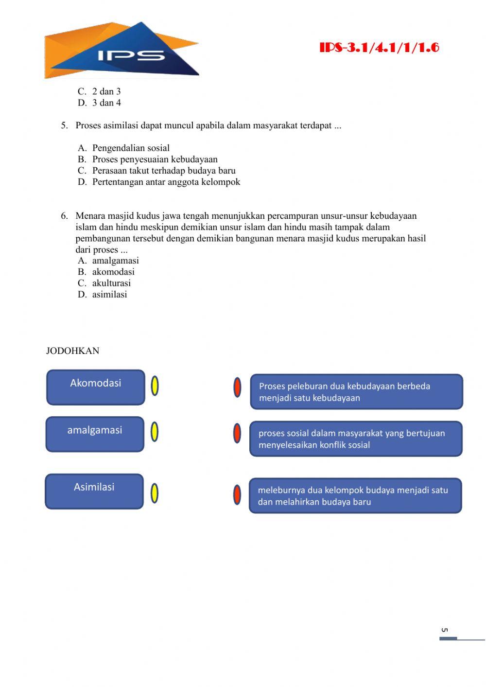 LKPD IPS-INTERAKSI SOSIAL