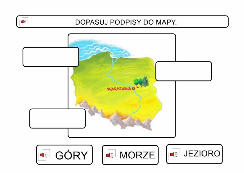 Sprawdzian Geografia Krajobraz Polski Czesc 2 Krajobraz Polski słuchanie worksheet | Live Worksheets