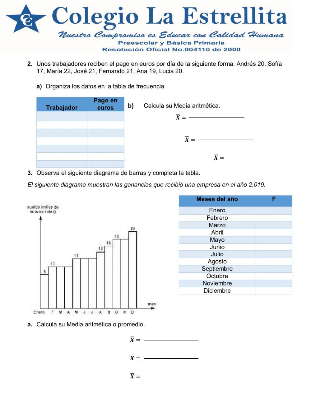 Valoraciòn acadèmica iv cuarto