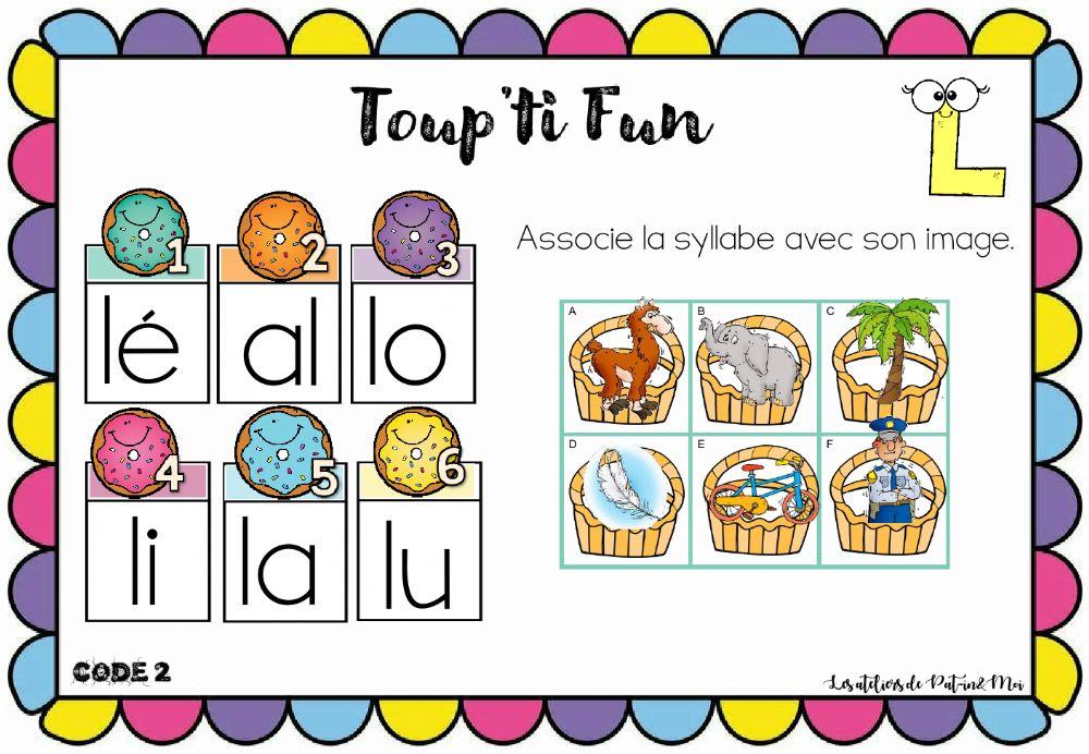 Tout'pi fun Syllabes