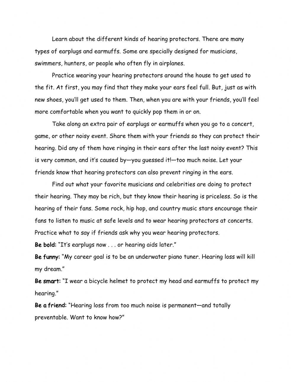 Reading comprehension Passage R.I 4.2