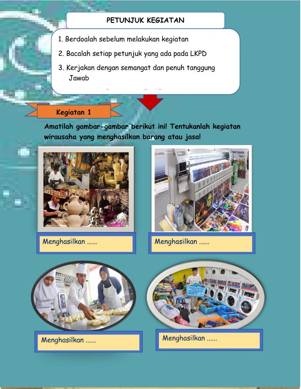 LKPD Kelas 6 Tema 5 ST 1 PB 1 (Bu Siti)