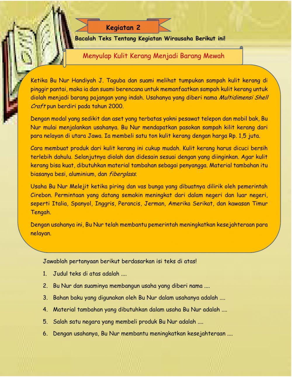 LKPD Kelas 6 Tema 5 ST 1 PB 1 (Bu Siti)