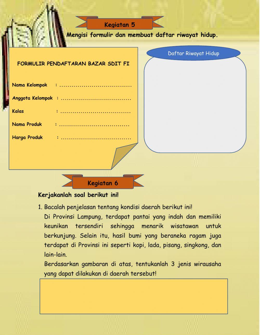 LKPD Kelas 6 Tema 5 ST 1 PB 1 (Bu Siti)