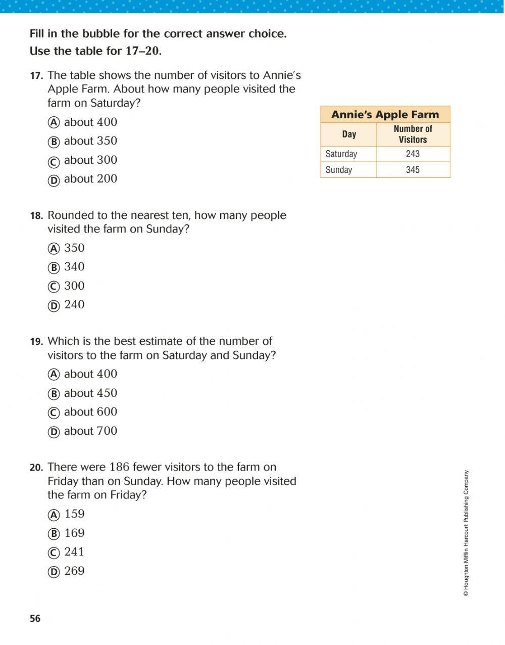 Go Math Chapter 1 Review