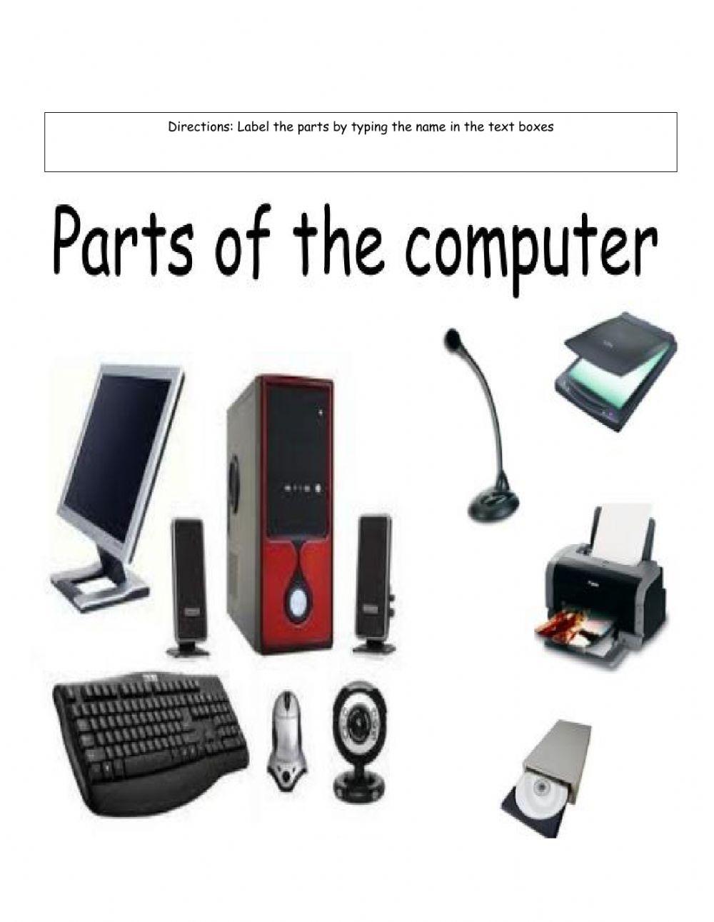 Parts of the computer