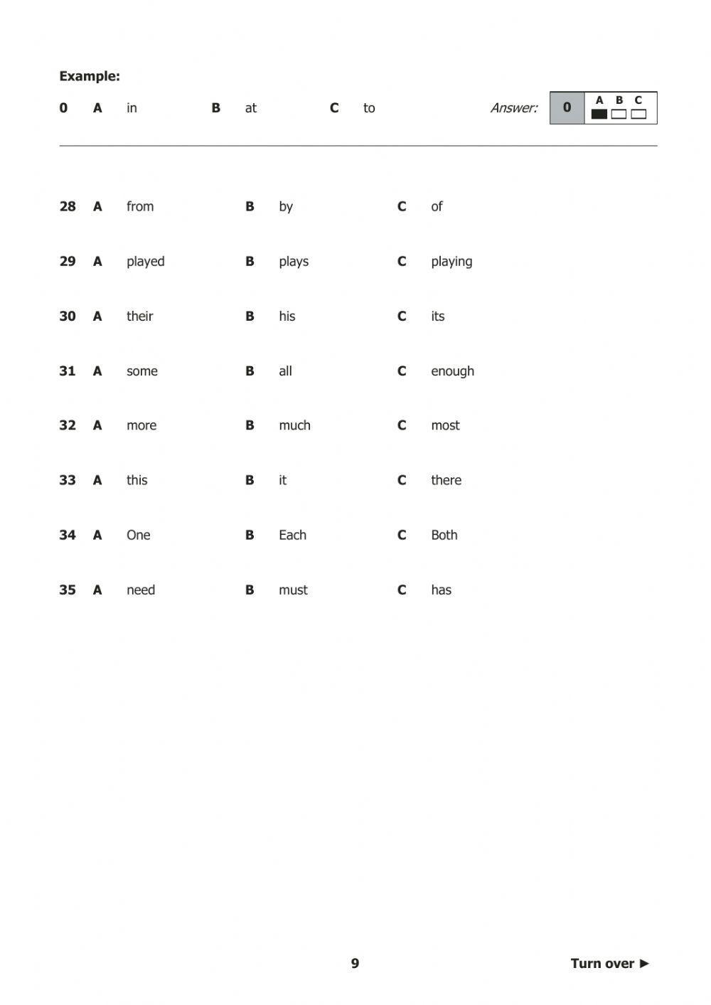 PAPER 1: READING AND WRITING. PART I 