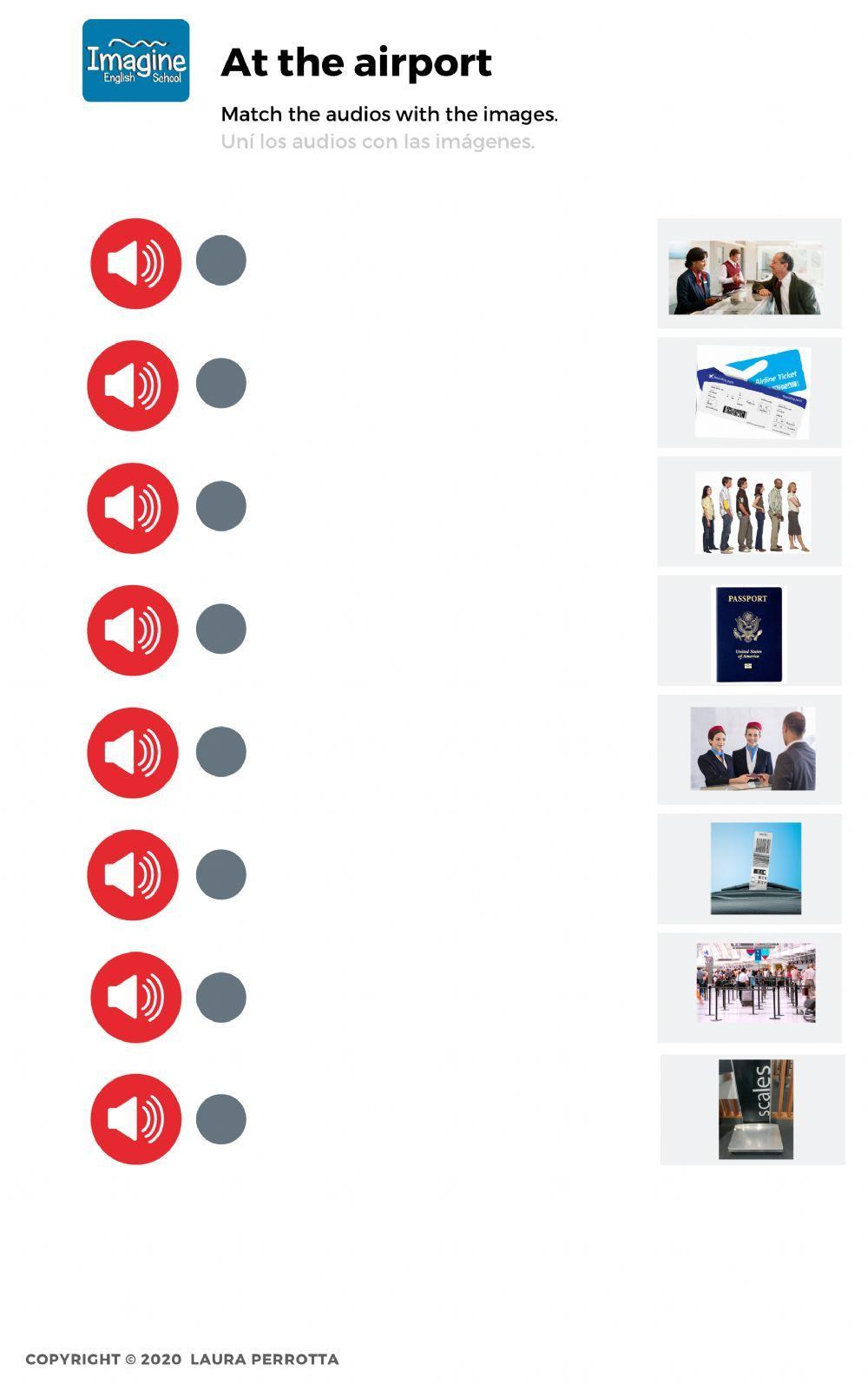 At the airport- recognition