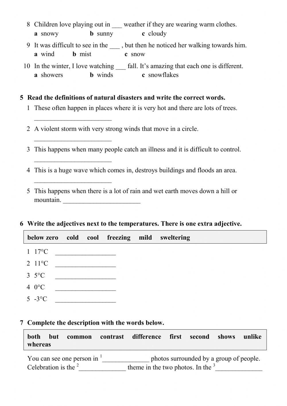 Solutions pre-intermediate. Test 4