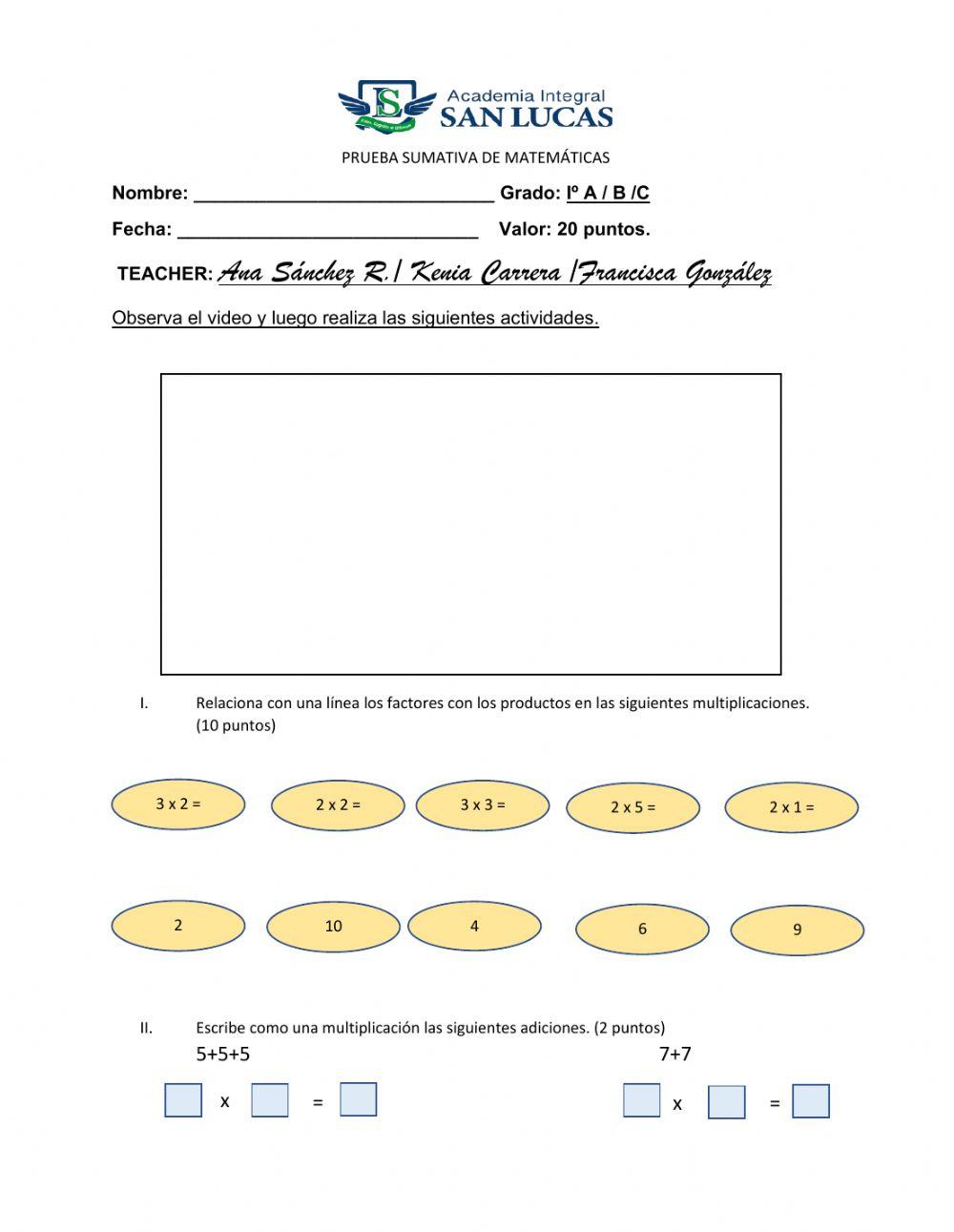 Operaciones básicas