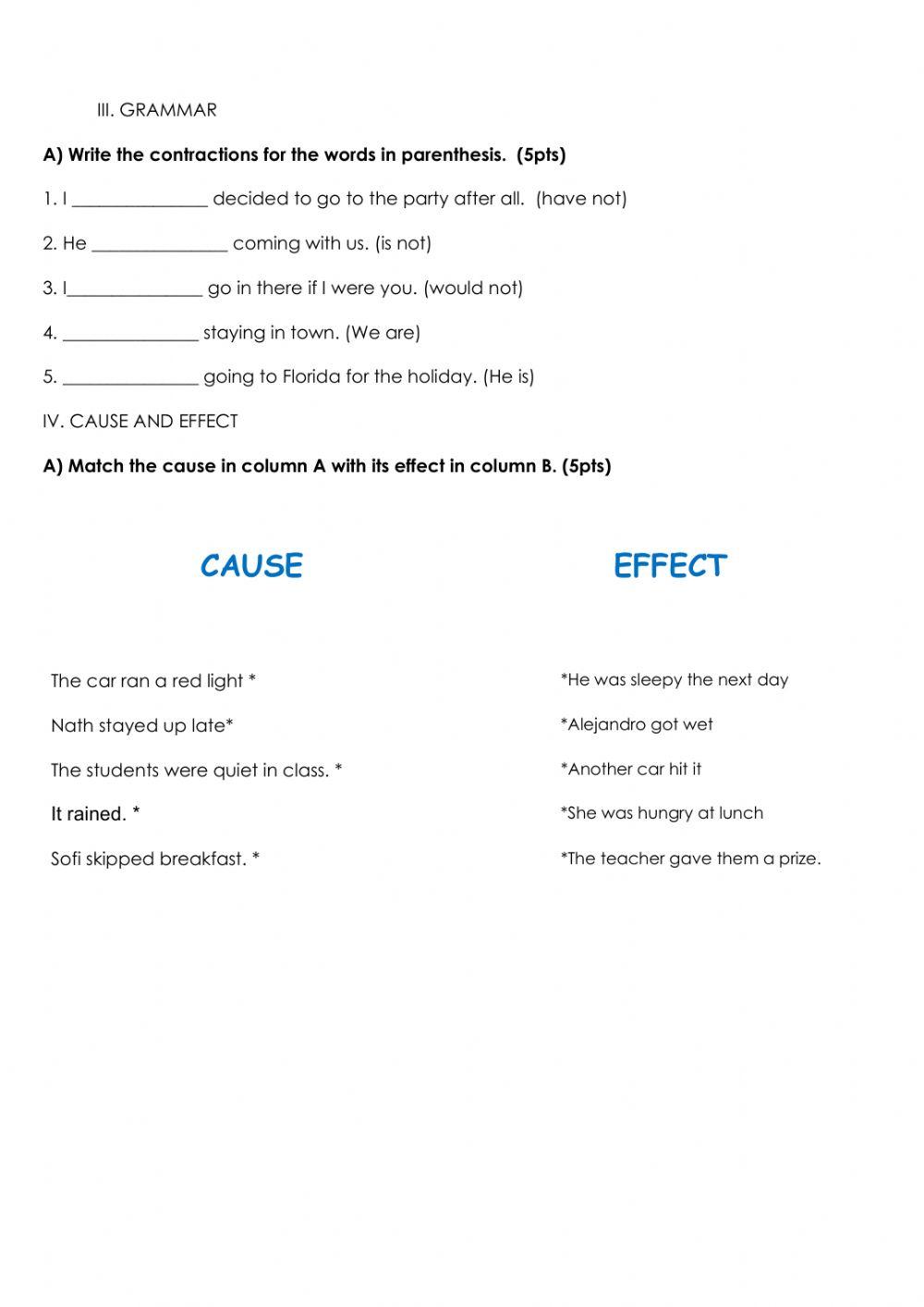 LA CP Week 40 and 41