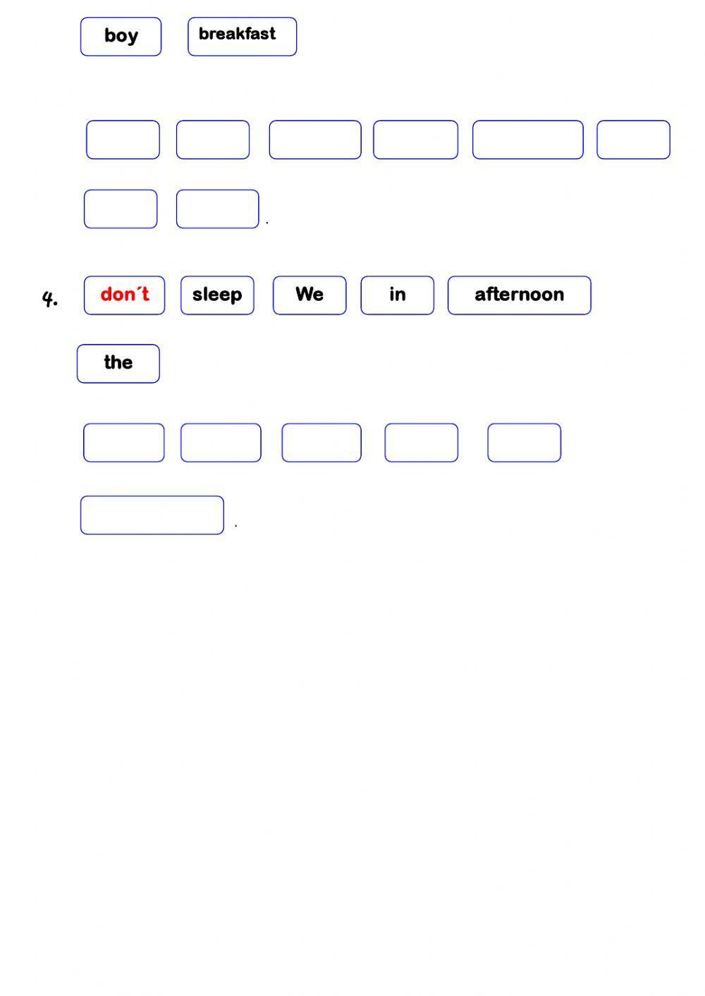 Present Simple Negative Present Simple Negative