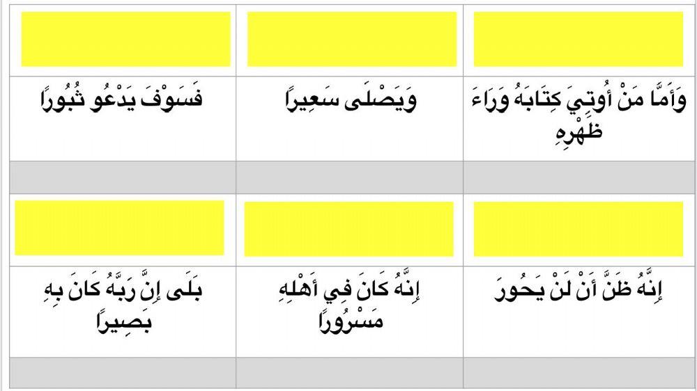 سورة الانشقاق