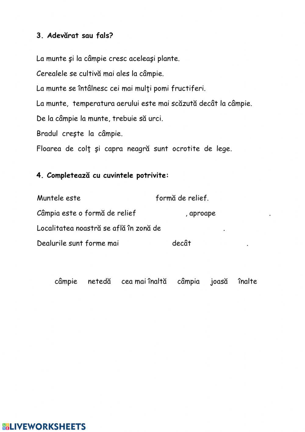 Forme de relief Forme de relief