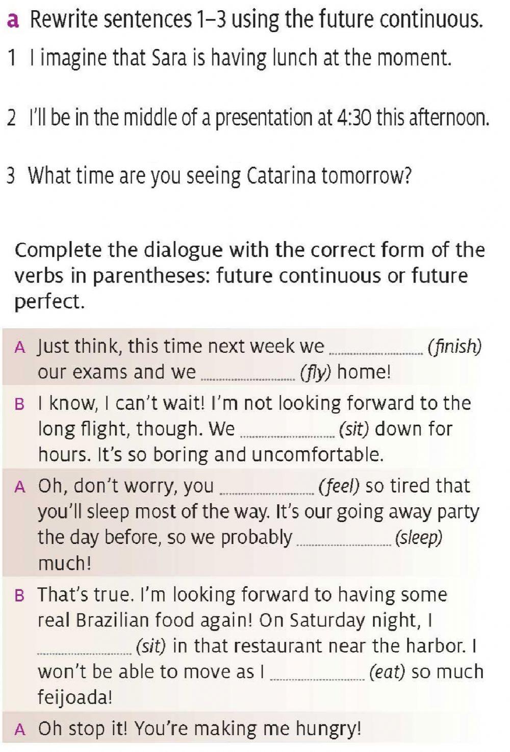 Intermediate 10 grammar future