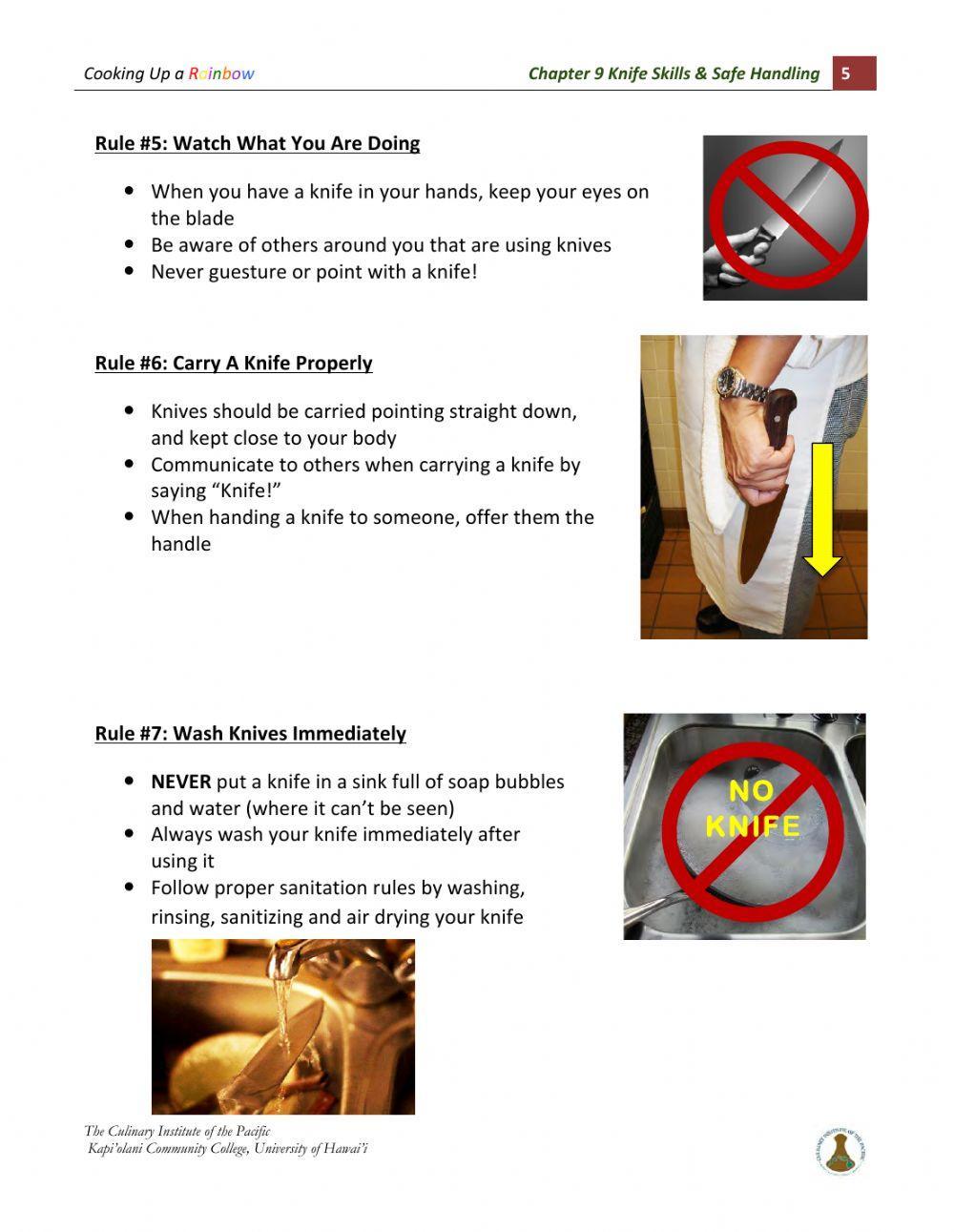 Kitchen safety