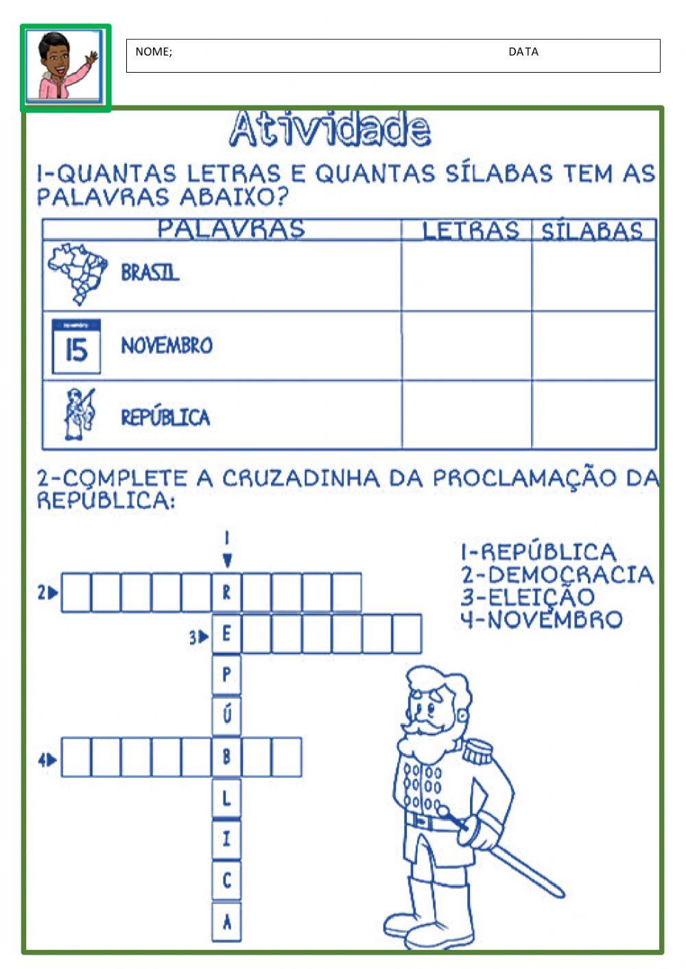 Atividades integradas