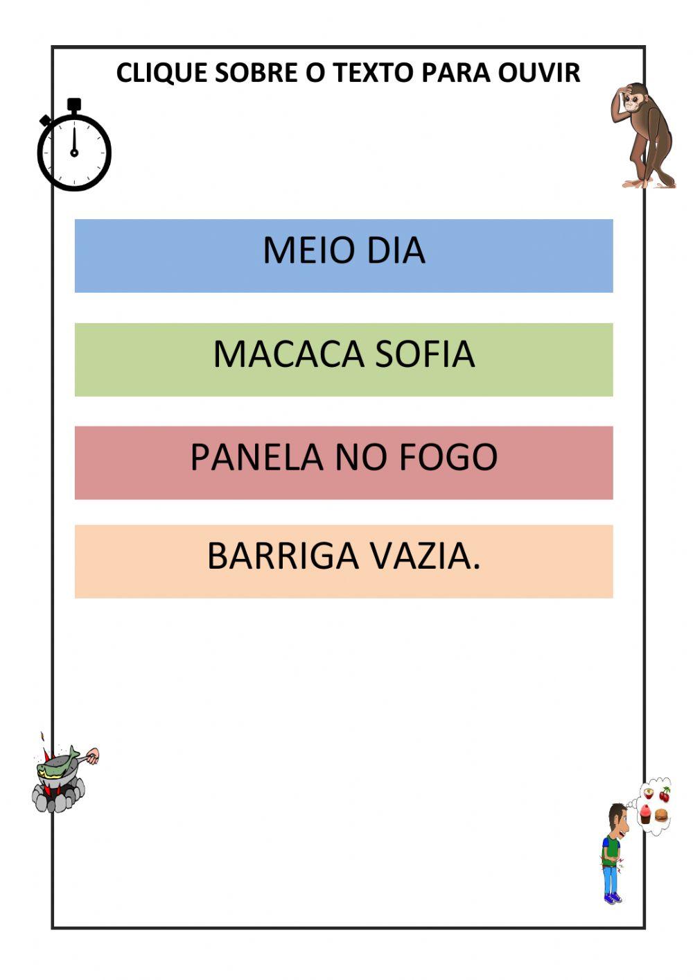 Parlenda- meio dia