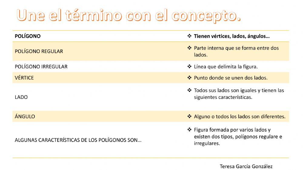 Características polígonos