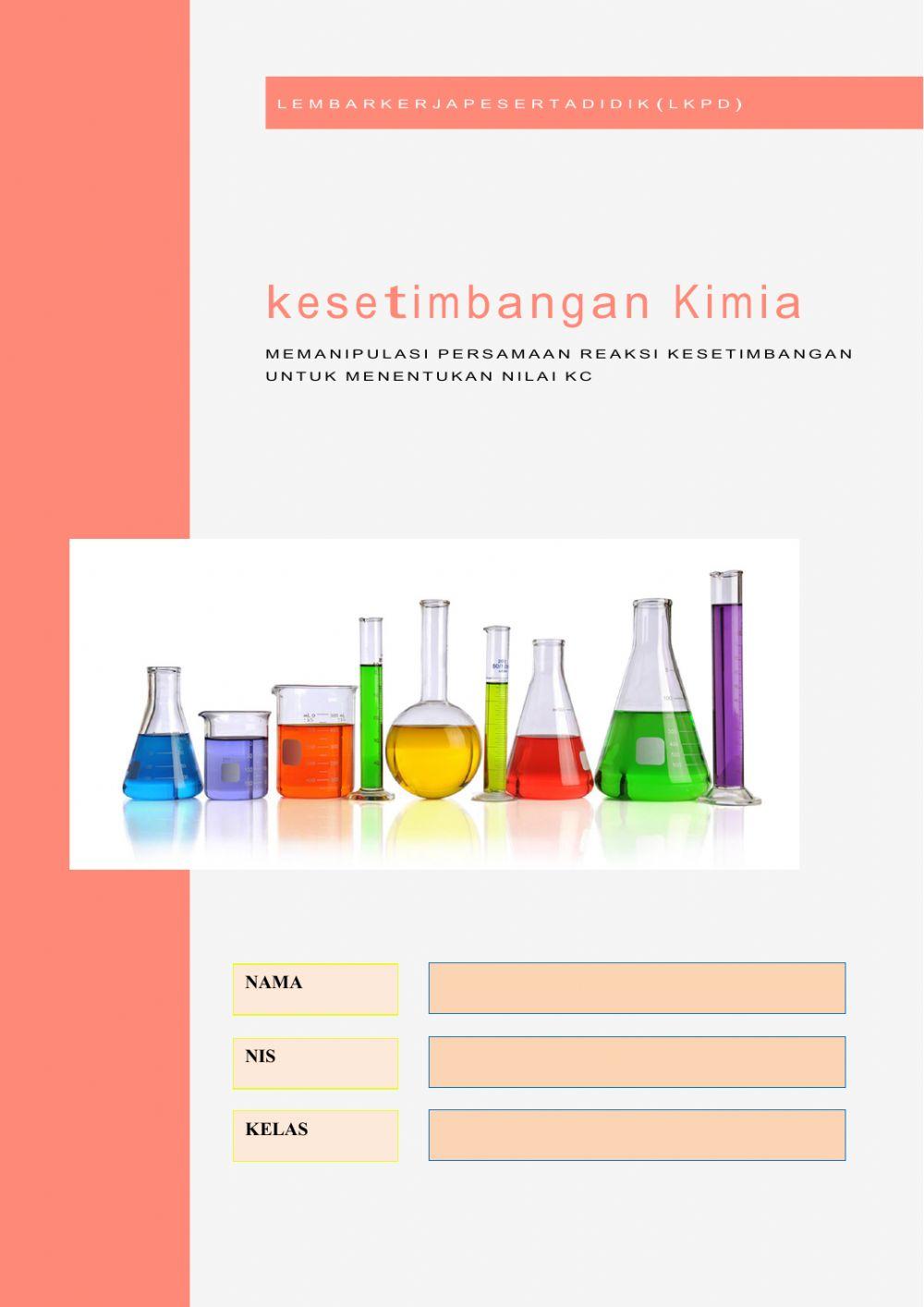 Memanipulasi Persamaan Reaksi Kesetimbangan untuk Memperoleh Nilai Kc