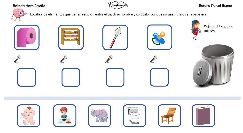 Asociaciones lógicas con respuesta oral 2