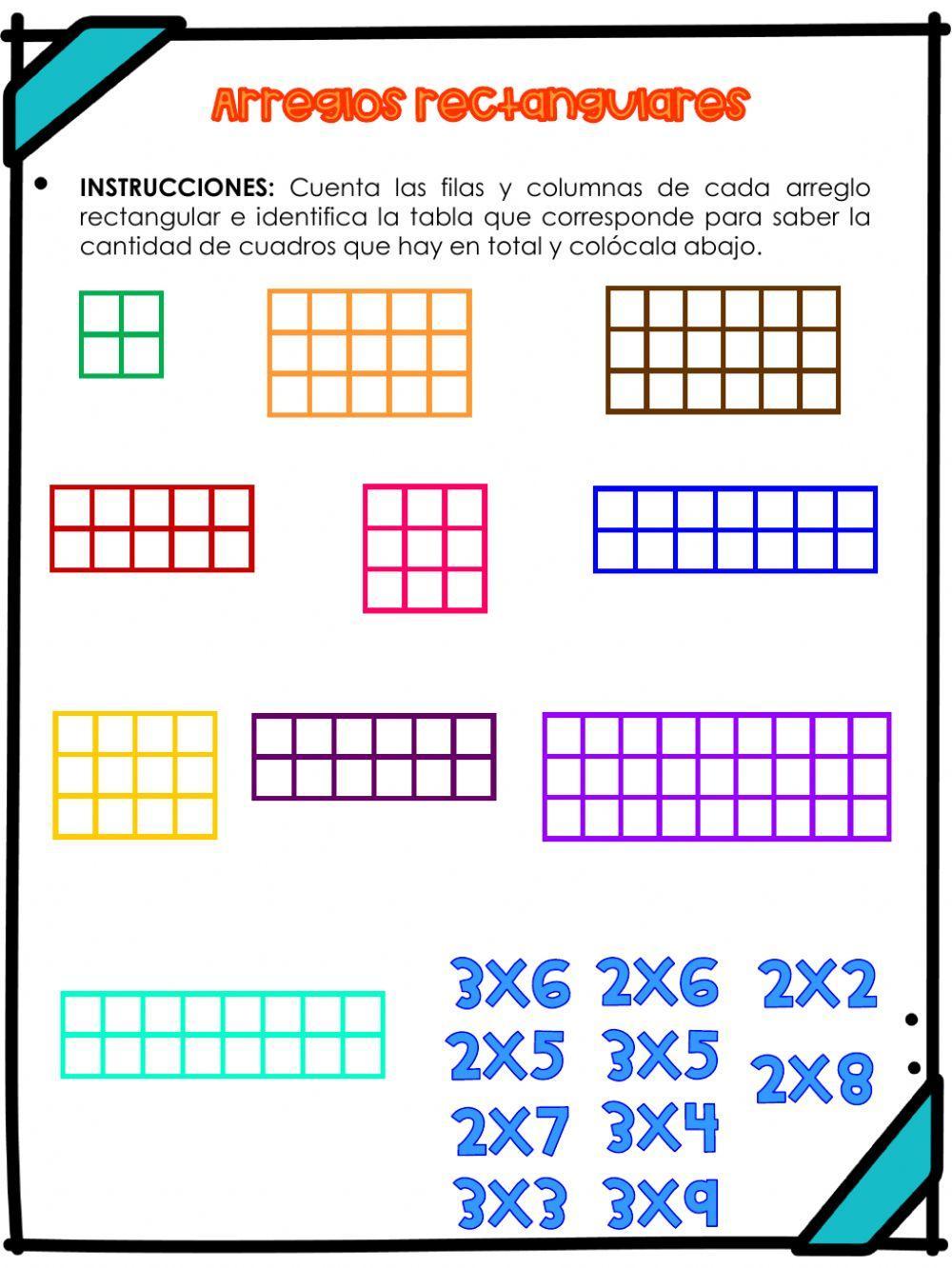 Arreglos rectangulares