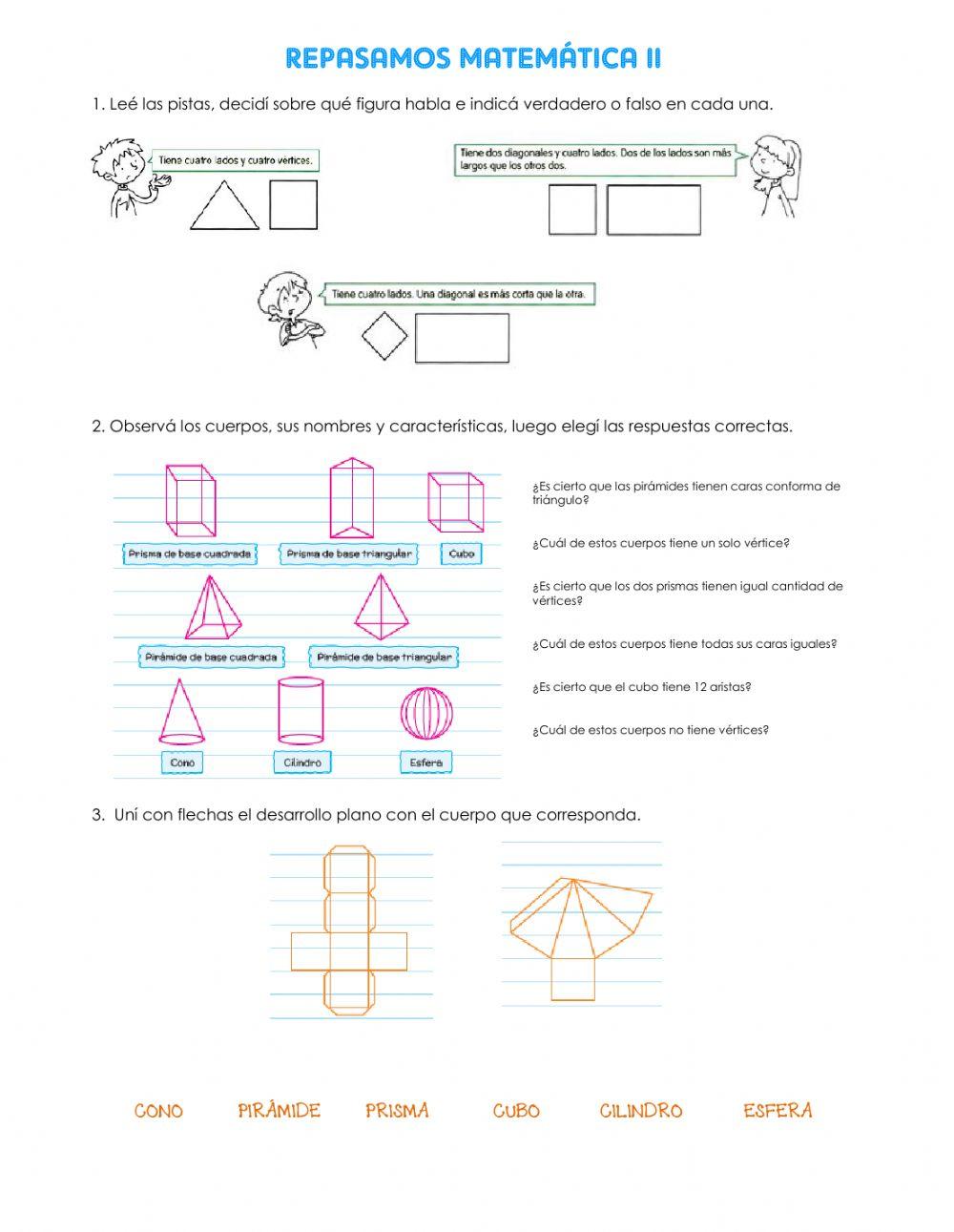 Repaso II Matemática