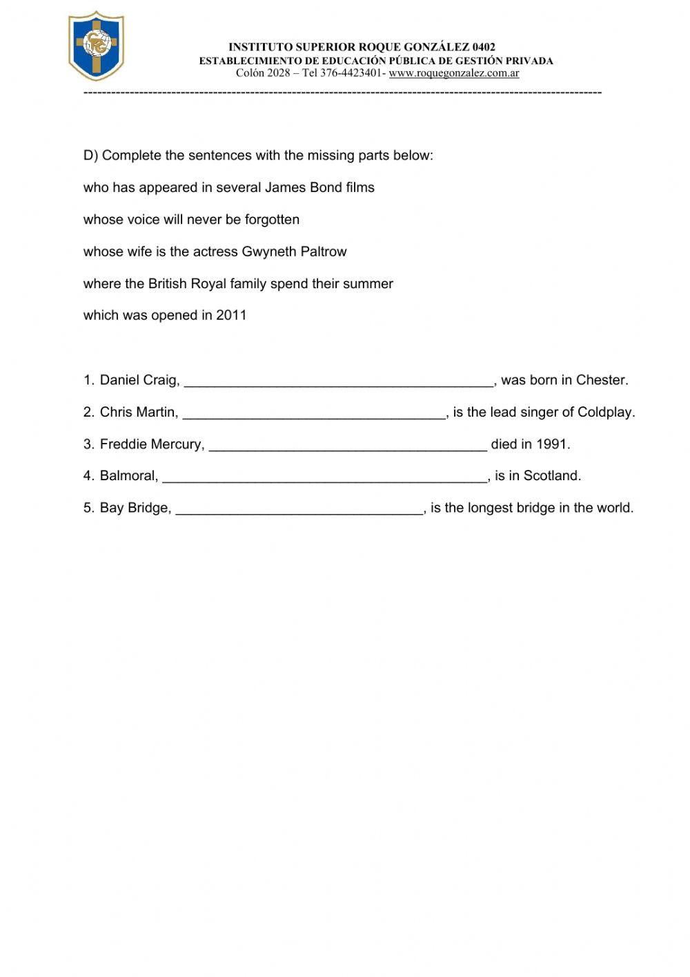 3º año - tm - 3º trimestre