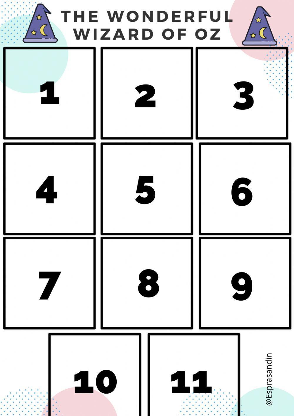 Sequencing- The Wonderful Wizard of Oz